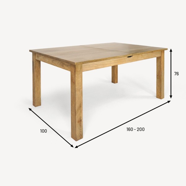 Ausziehbarer Tisch - Nuri