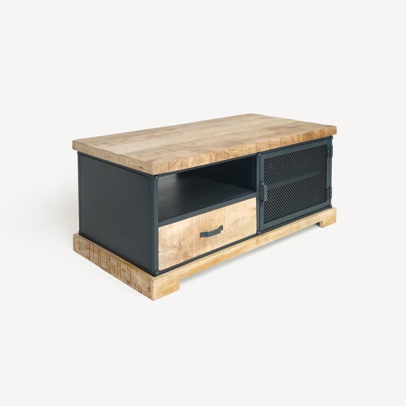 Wohnzimmertisch aus Holz und Metall - Cambridge