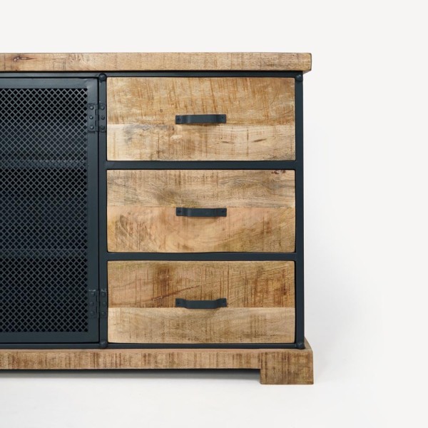 Industrielles Sideboard 200 cm - Cambridge