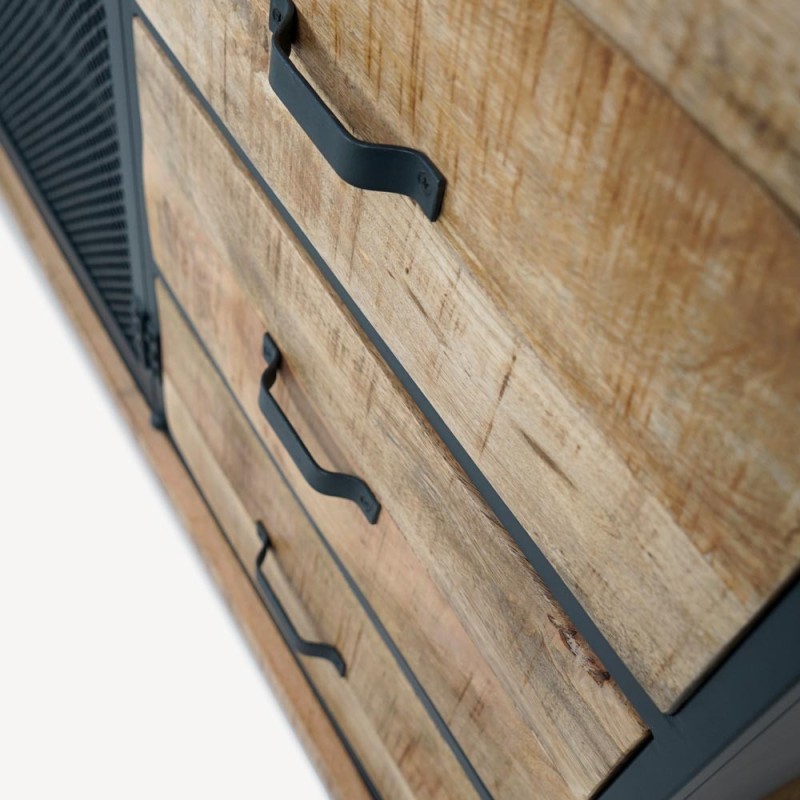 Industrielles Sideboard 200 cm - Cambridge