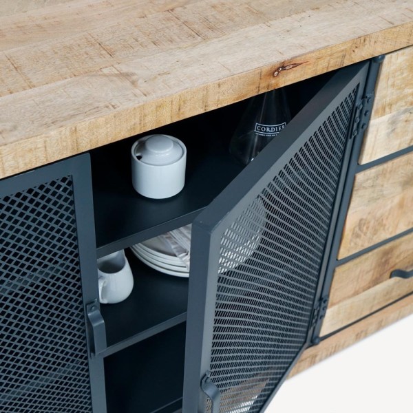Industrielles Sideboard 200 cm - Cambridge