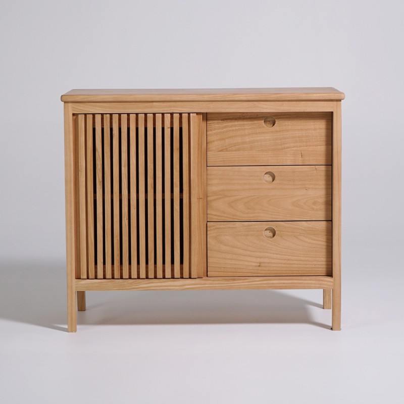 Anrichte aus Massivholz 100 cm - Rohini