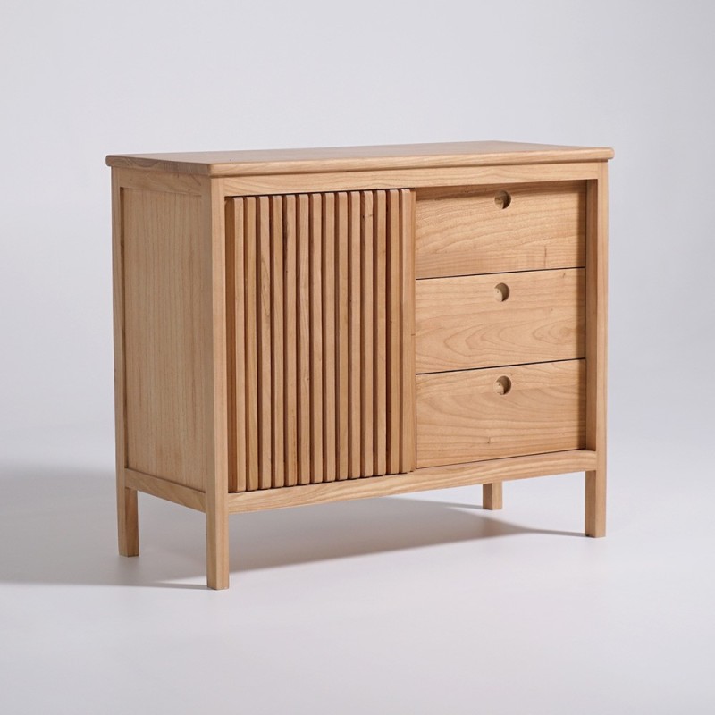 Anrichte aus Massivholz 100 cm - Rohini