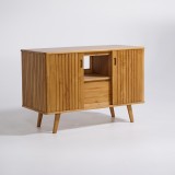 Badezimmermöbel aus massivem Teakholz 120 cm - Neha