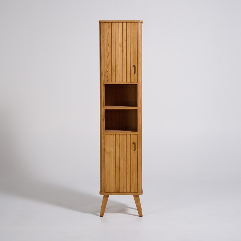 Säule aus massivem Teakholz - Neha