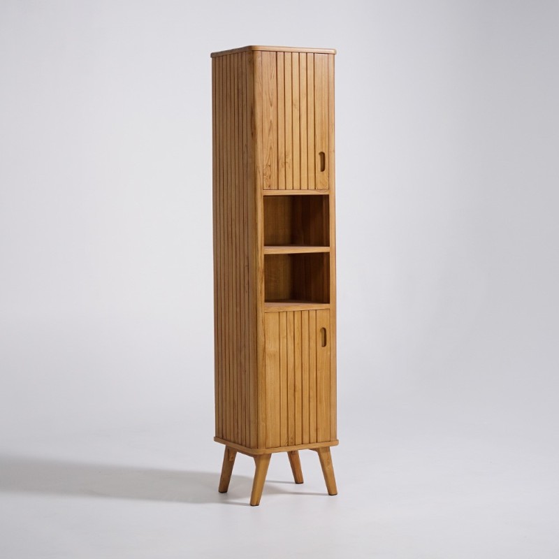 Säule aus massivem Teakholz - Neha