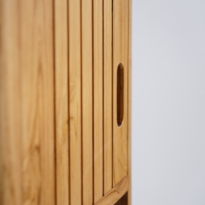 Säule aus massivem Teakholz - Neha