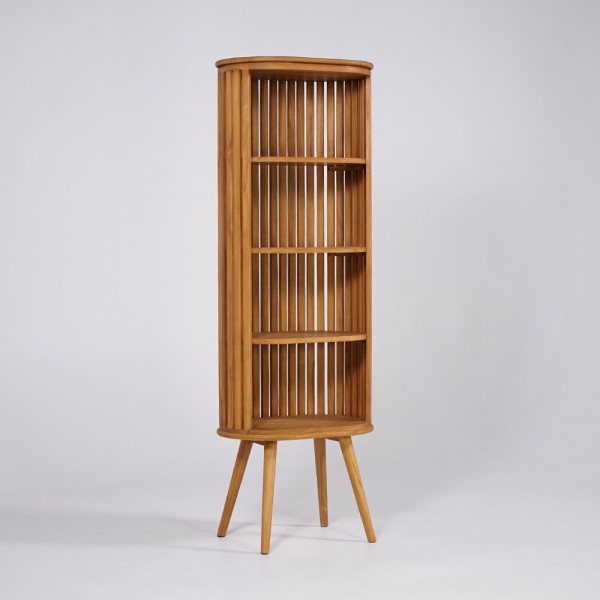 Badezimmersäule aus massivem Teakholz - Keya