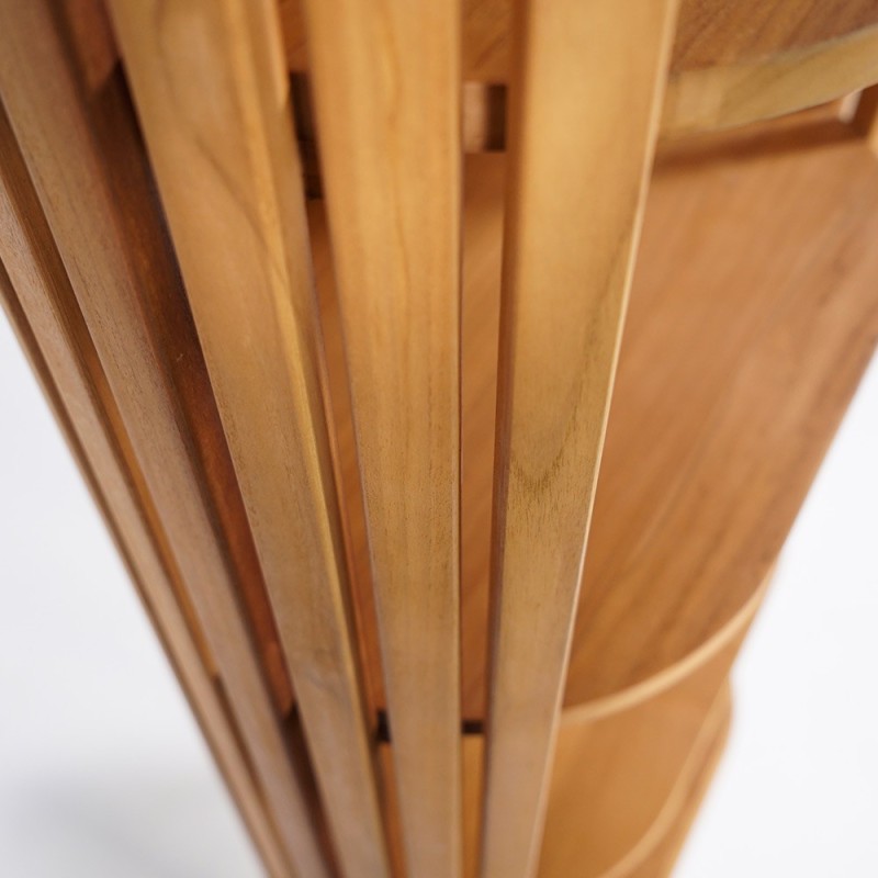 Badezimmersäule aus massivem Teakholz - Keya