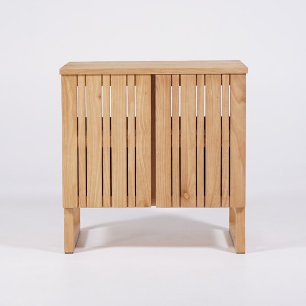 Badezimmermöbel aus Massivholz 80 cm - Satya