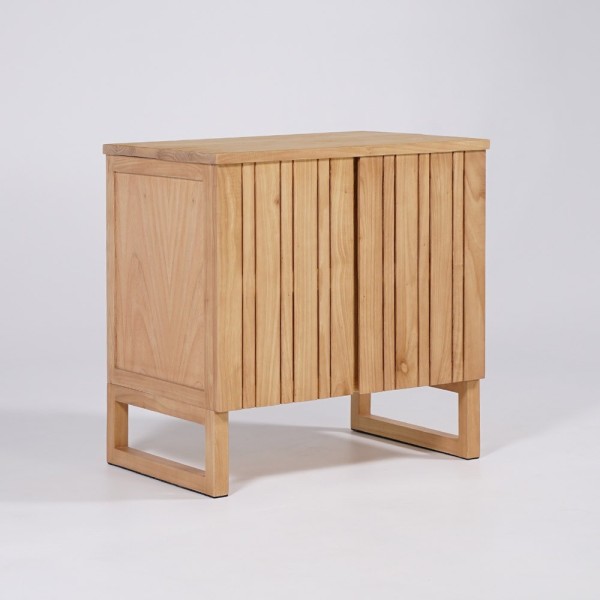 Badezimmermöbel aus Massivholz 80 cm - Satya