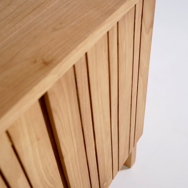 Badezimmermöbel aus Massivholz 80 cm - Satya