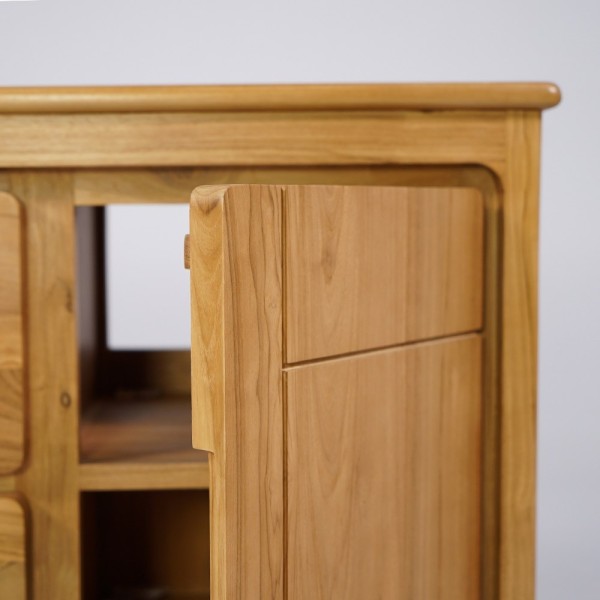 Badezimmermöbel aus massivem Teakholz 120 cm - Pragati