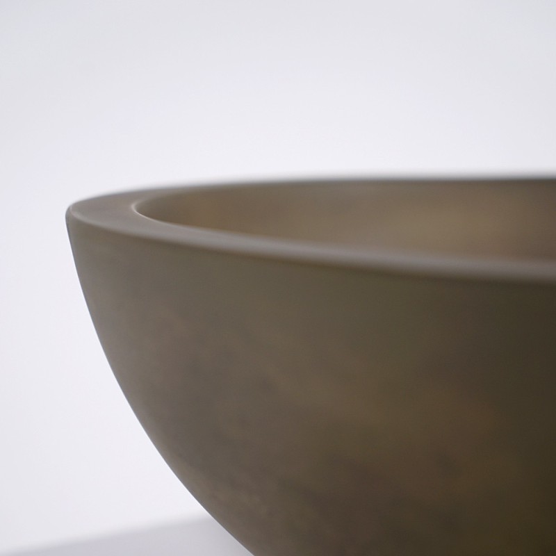 Betonwaschbecken rund naturfarben - Urban Rock