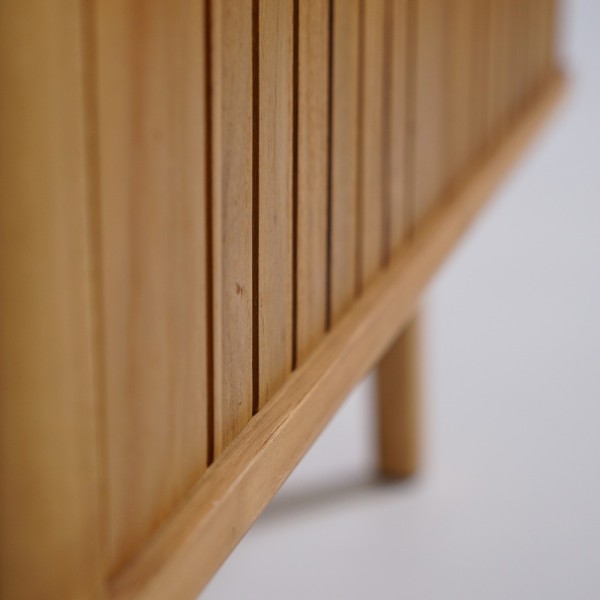 Waschtischunterschrank aus massivem Teakholz 80 cm - Neha
