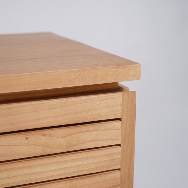 Waschtischunterschrank aus Massivholz 140 cm - Reva