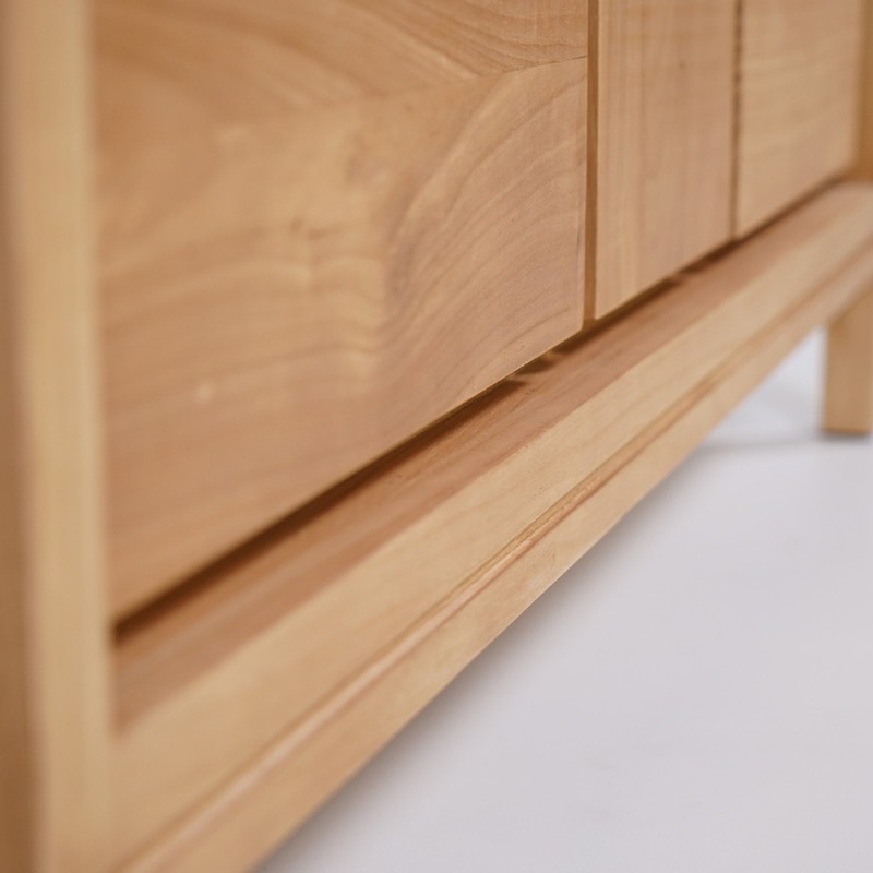 Waschtischunterschrank aus Massivholz 120 cm - Ashwini