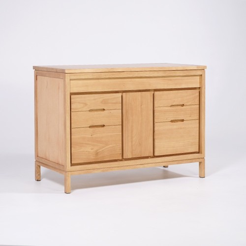 Waschtischunterschrank aus Massivholz 120 cm - Ashwini