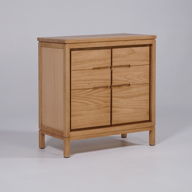 Anrichte aus Massivholz 80 cm - Ashwini
