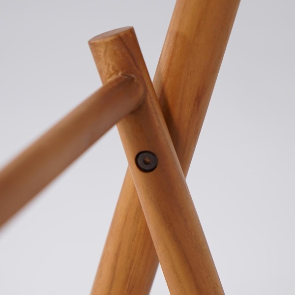 Handtuchhalter aus massivem Teakholz - Cannella