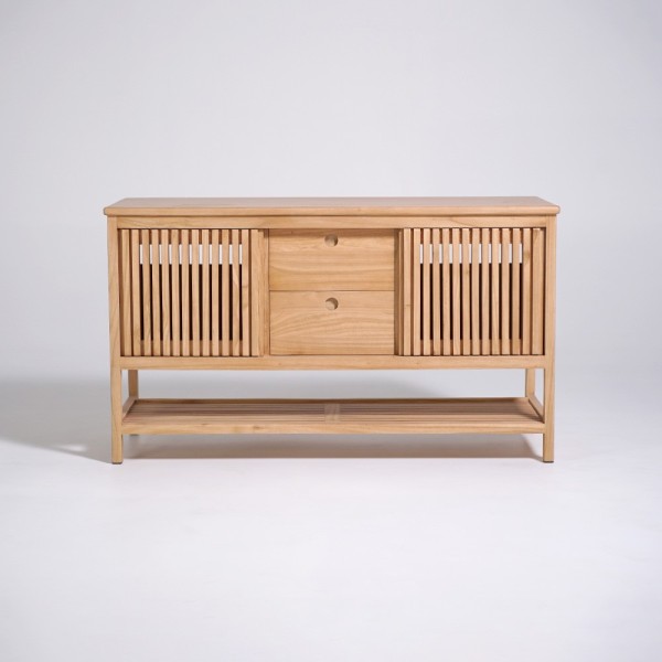 Badezimmermöbel aus Massivholz 140 cm - Rohini