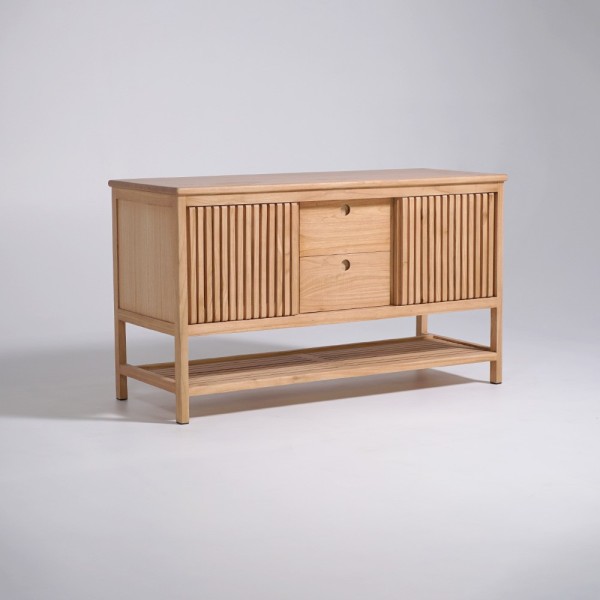 Badezimmermöbel aus Massivholz 140 cm - Rohini