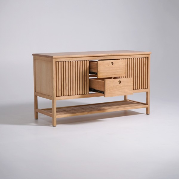 Badezimmermöbel aus Massivholz 140 cm - Rohini