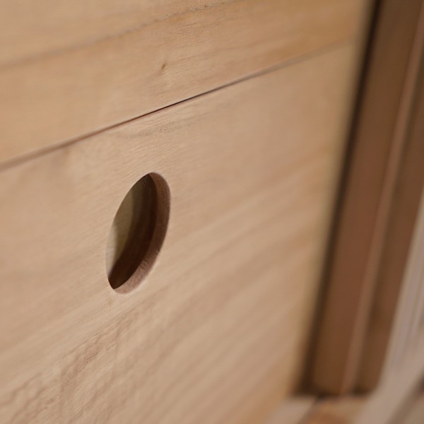 Badezimmermöbel aus Massivholz 140 cm - Rohini