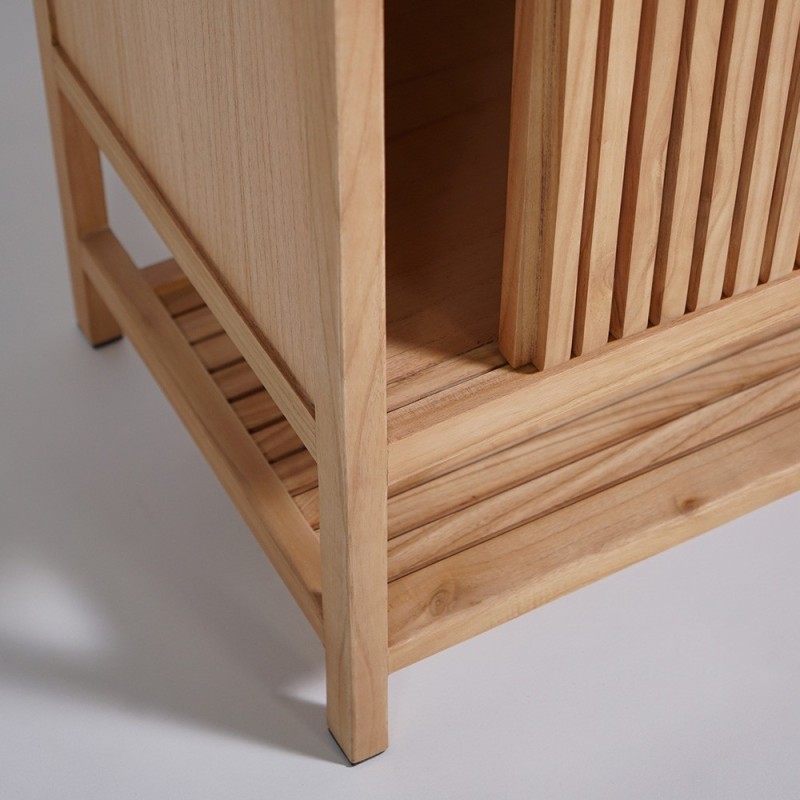 Badezimmermöbel aus Massivholz 140 cm - Rohini