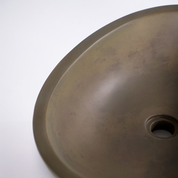 Betonwaschbecken oval - Naturfarben - Raw Blend
