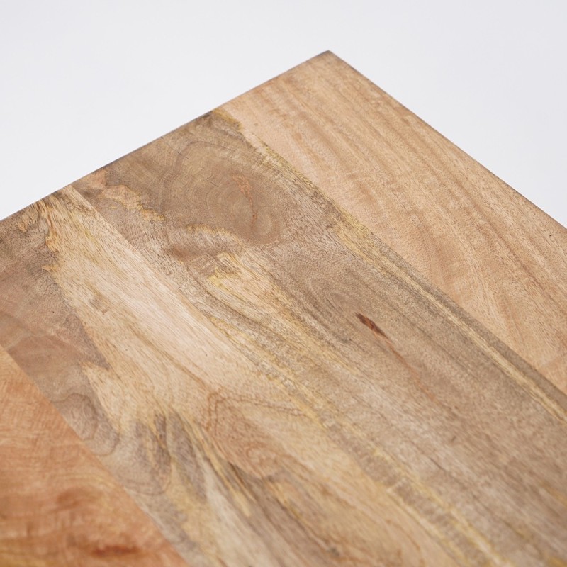 220 cm massief houten TV-meubel met schuifdeur - Parijs