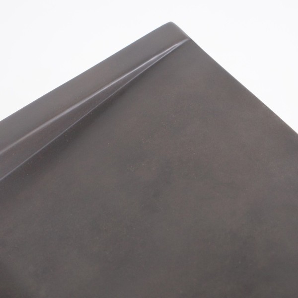 Doppelwaschbecken aus Beton in tiefem Anthrazit - Cementis