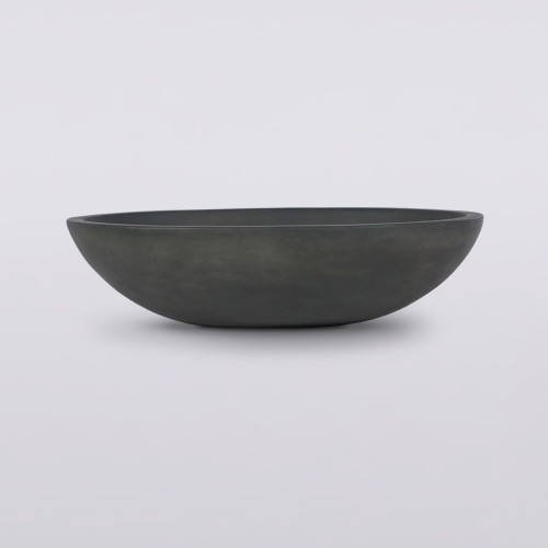 Betonwaschbecken oval - Kupfergrün - Raw Blend