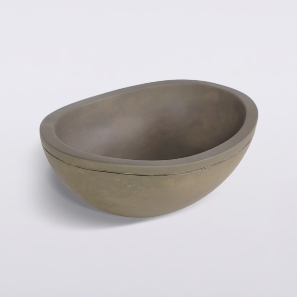 Waschbecken aus Beton - Naturfarbe - Mineralis
