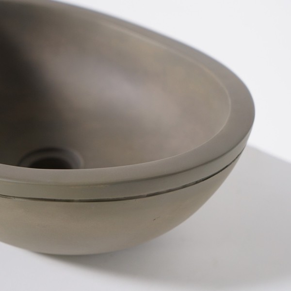Waschbecken aus Beton - Naturfarbe - Mineralis