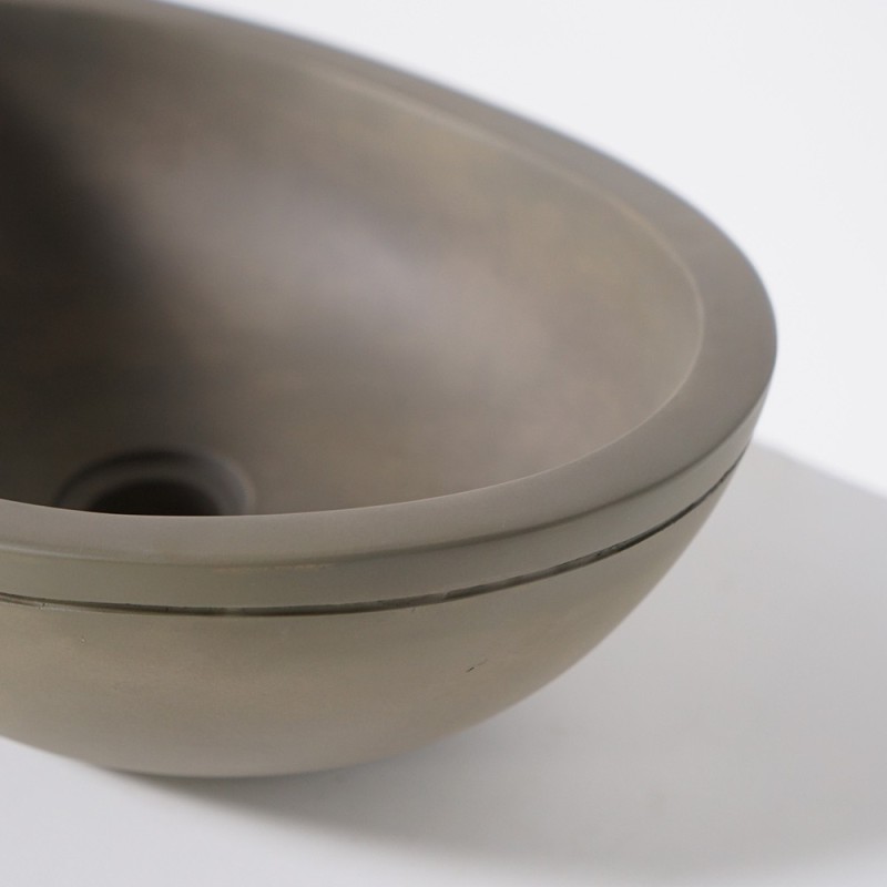 Waschbecken aus Beton - Naturfarbe - Mineralis