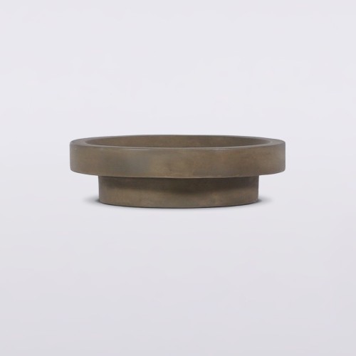 Betonwaschbecken rund - Naturfarbe - Tellure