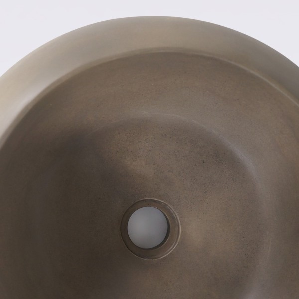 Betonwaschbecken rund - Naturfarbe - Concrete Essence