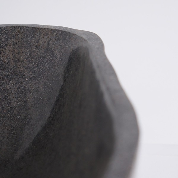 Aufsatz-Badezimmerwaschbecken aus poliertem Stein - River Stone