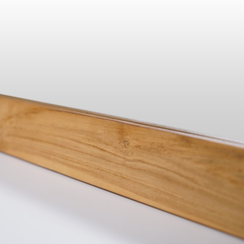 Rechthoekige badkamerspiegel 120 cm x 70 cm met afgeronde hoeken