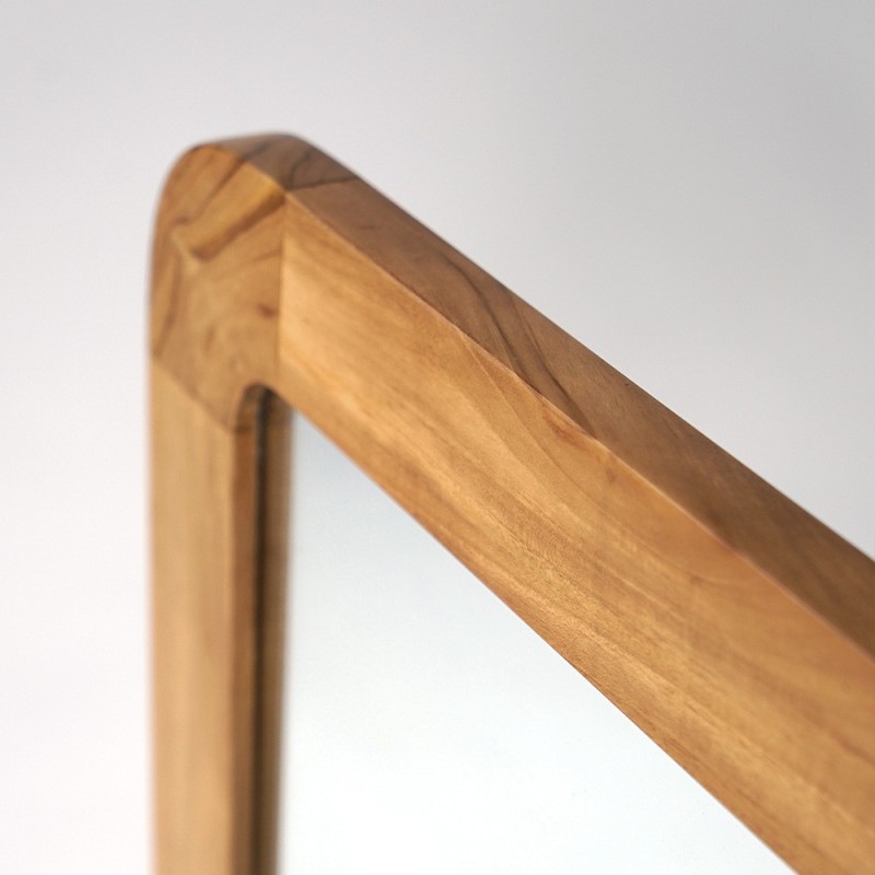 Rechthoekige badkamerspiegel 120 cm x 70 cm met afgeronde hoeken