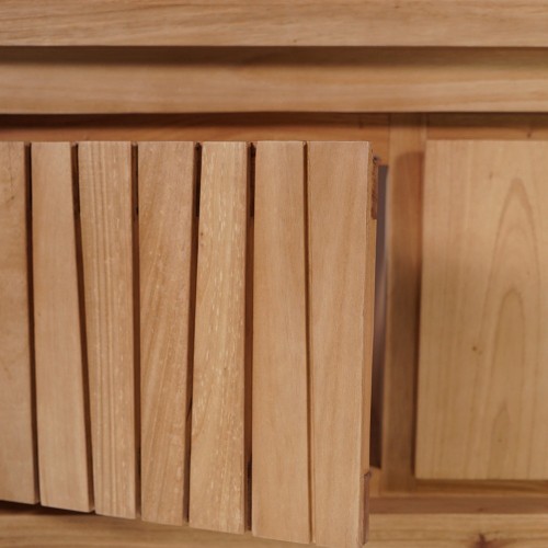 Badezimmermöbel aus Naturholz 120 cm - Neo