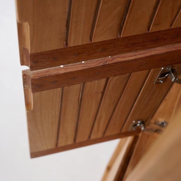 Badezimmersäule aus Teakholz - Neo