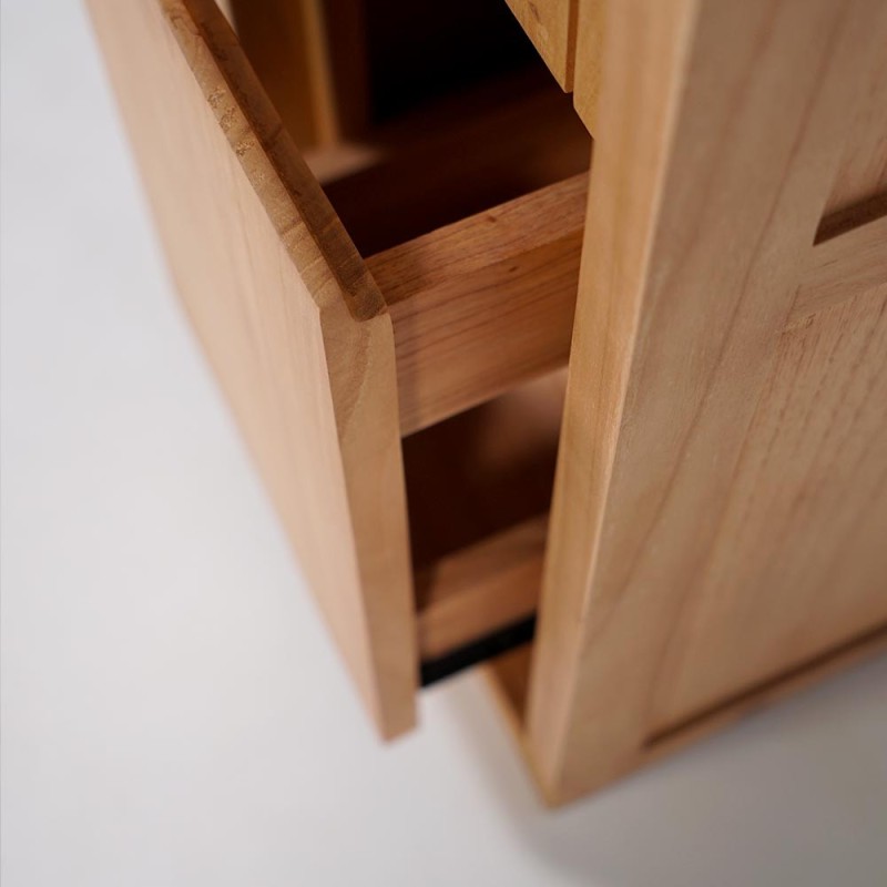 Badezimmersäule aus Teakholz - Neo