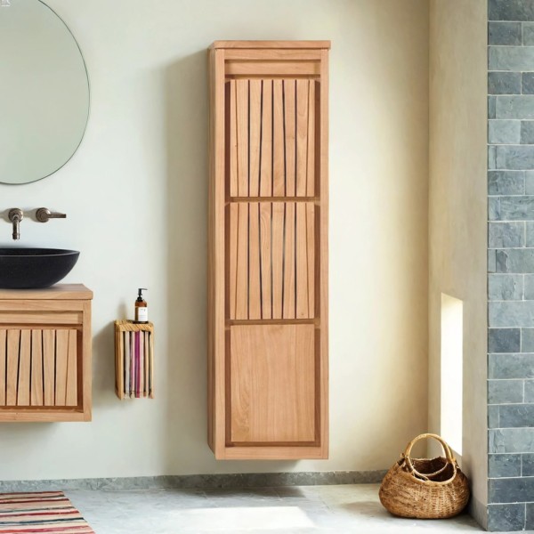 Badezimmersäule aus Teakholz - Neo