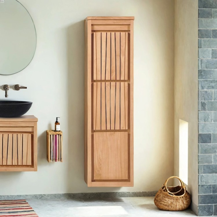 Badezimmersäule aus Teakholz - Neo