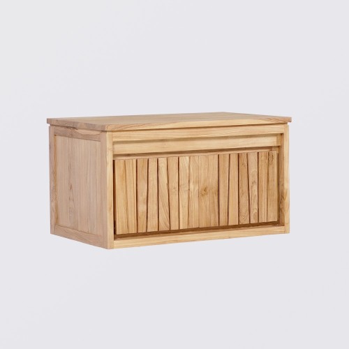 Badezimmermöbel aus Naturholz 80 cm - Neo