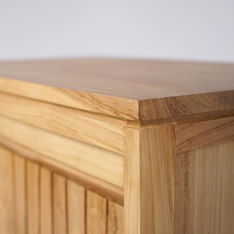 Badezimmermöbel aus Naturholz 80 cm - Neo