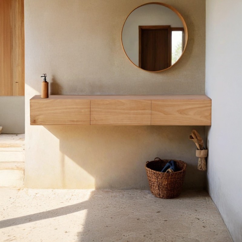 Badezimmermöbel 140 cm - Trinity