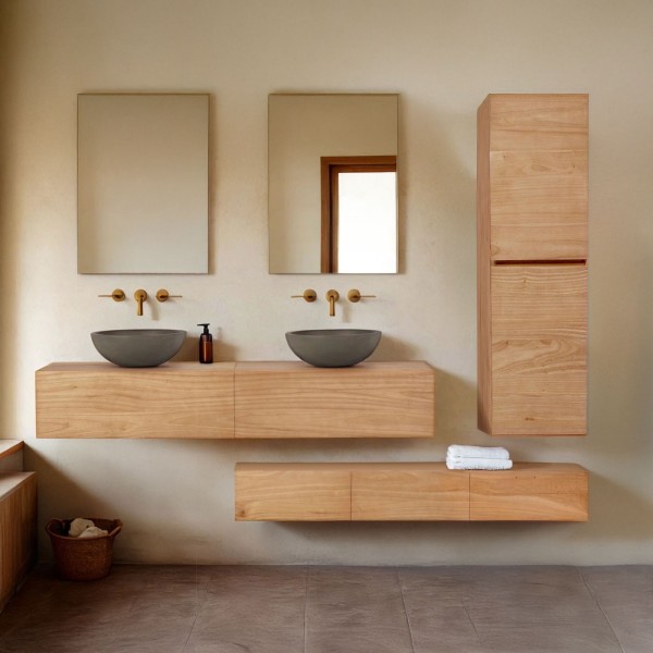 Badezimmermöbel 140 cm - Trinity